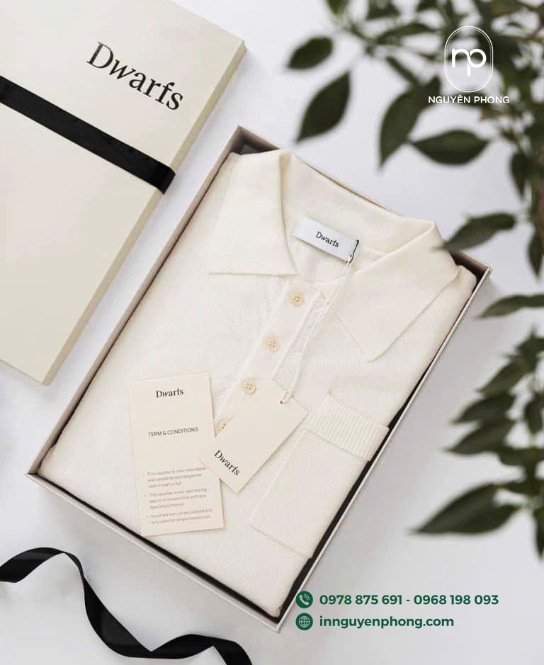 Mẫu hộp đựng quần áo T-shirt